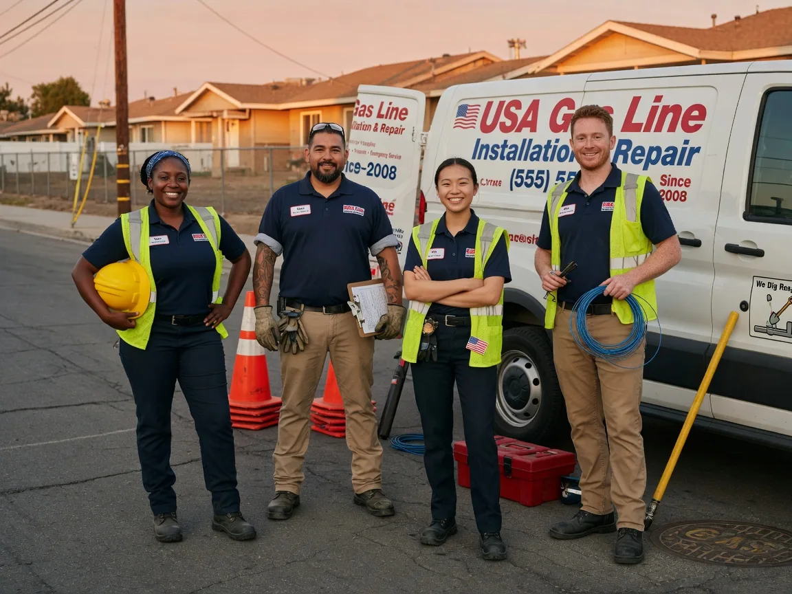 Gas Line Installation company in Golden Gate, IL